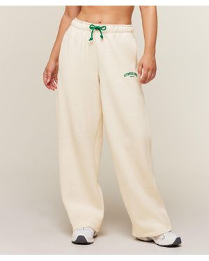 GYMSHARK Cozy Luxe Campus Pants Short - Natural