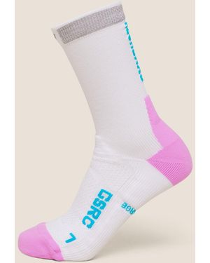 GYMSHARK Running Elite Crew Single Sock - Pink