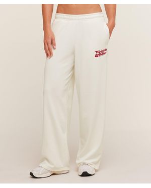 GYMSHARK Valentines Graphic Joggers - Natural