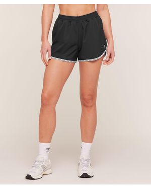 GYMSHARK Micro Logo Shorts - Blue