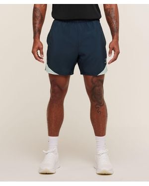 GYMSHARK Arrival Block 6" Shorts - Blue