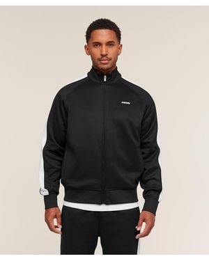 GYMSHARK Tricot Track Jacket - Black