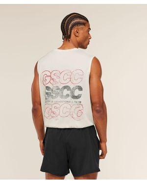 GYMSHARK Gscc Graphic Tank - Natural