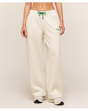 GYMSHARK Cosy Luxe Campus Trousers - Natural
