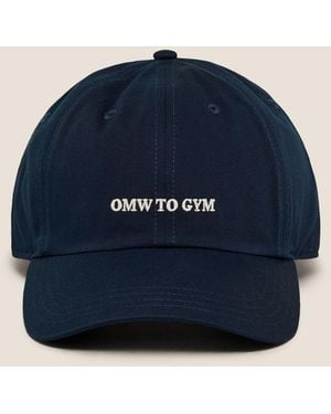 GYMSHARK Slogan Cap - Blue