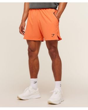 GYMSHARK Sport Hybrid 6" Shorts - Orange