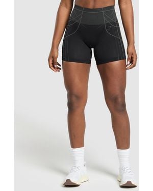 GYMSHARK Apex Seamless Shorts - Blue