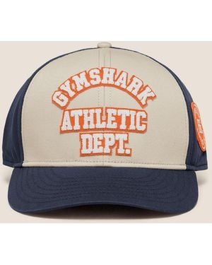 GYMSHARK 6 Panel Collegiate Trucker - Blue