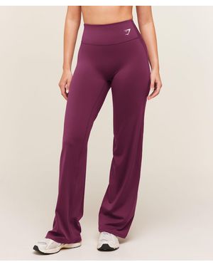 GYMSHARK Training Straight Leg Regular Leggings - Purple
