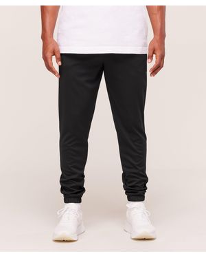 GYMSHARK Arrival Knit Block Joggers - Black