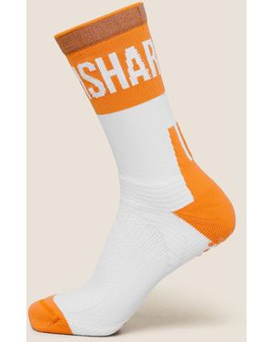 GYMSHARK Hybrid Training Grip Socks Single - White