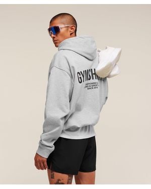 GYMSHARK Conditioning Club Hoodie - Grey