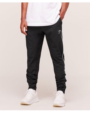 GYMSHARK Arrival Woven Block Joggers - Black