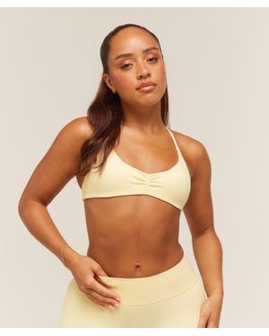 GYMSHARK Lift Seamless 2.0 Sports Bra - Brown