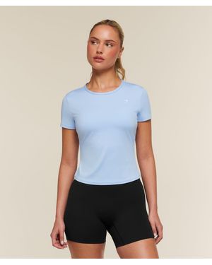 GYMSHARK Training Baby Tee - Blue