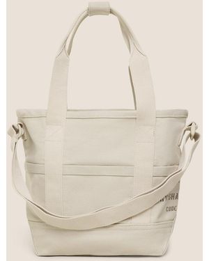 GYMSHARK Graphic Mini Tote - Natural
