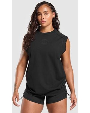 GYMSHARK Legacy Logo Tank - Black