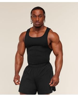 GYMSHARK X Cbum Ribbed Tank - Black