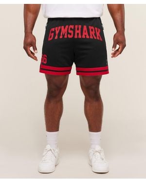 GYMSHARK Campus Mesh Shorts - Red
