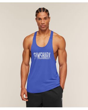 GYMSHARK Accent Tank - Blue