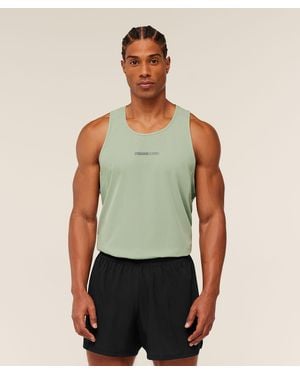 GYMSHARK Running Tank - Green