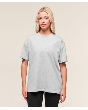 GYMSHARK Training Oversized T-Shirt - White