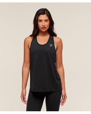 GYMSHARK Training Vest - Black