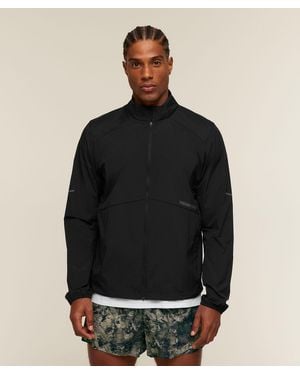 GYMSHARK Running Windbreaker - Black