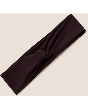 GYMSHARK Twist Headband - Brown