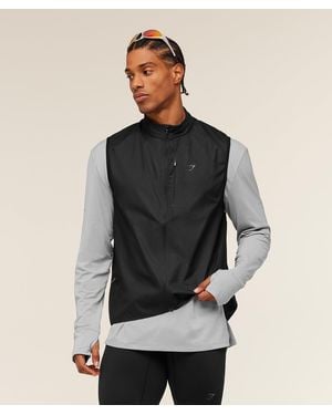 GYMSHARK Running Elite Lightweight Vest - Black