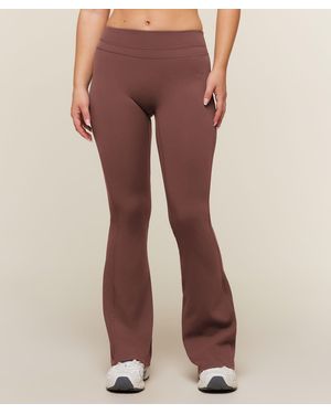 GYMSHARK Whitney Mid-Rise Mini Flares Short - Red