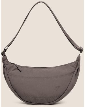 GYMSHARK Pleat Crossbody - Natural