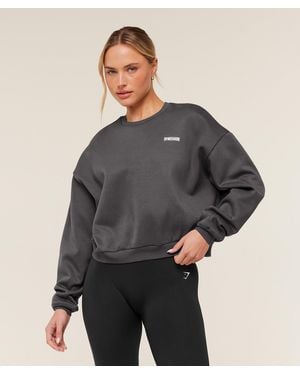 GYMSHARK Cosy Luxe Sweatshirt - Grey