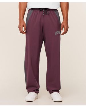 GYMSHARK Collegiate Tech Trousers - Purple