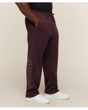 GYMSHARK Power Straight Leg Pant - Red