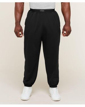 GYMSHARK Jersey Pumper Trousers - Black