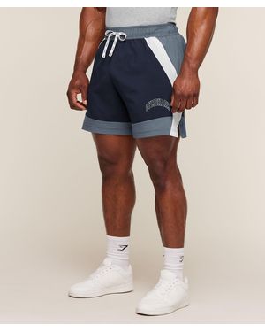 GYMSHARK Collegiate Tech Shorts - Blue