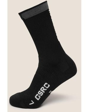 GYMSHARK Running Elite Crew Single Sock - Black