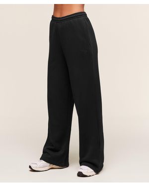 GYMSHARK Rest Day Sweats 2.0 Wide Leg Joggers - Black