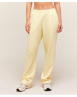 GYMSHARK Training Fleece Straight Leg Regular Joggers - Yellow