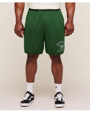 GYMSHARK Collective Mesh Shorts - Green