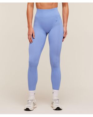 GYMSHARK Energise Seamless Leggings - Blue