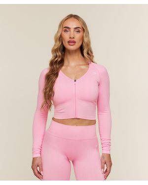 GYMSHARK Adapt Solid Jacket - Pink