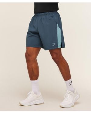 GYMSHARK Sport 7" Shorts - Blue