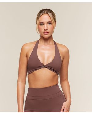 GYMSHARK Whitney Twist Sports Bra - Red