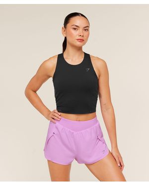 GYMSHARK Running Elite Bodyfit Tank - Black
