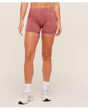 GYMSHARK Steel Seamless Shorts - Pink