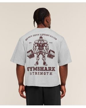 GYMSHARK Strength T-Shirt - Natural