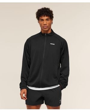 GYMSHARK Train Zip Through Jacket - Black
