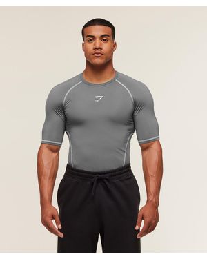 GYMSHARK Element Baselayer T-Shirt - Grey